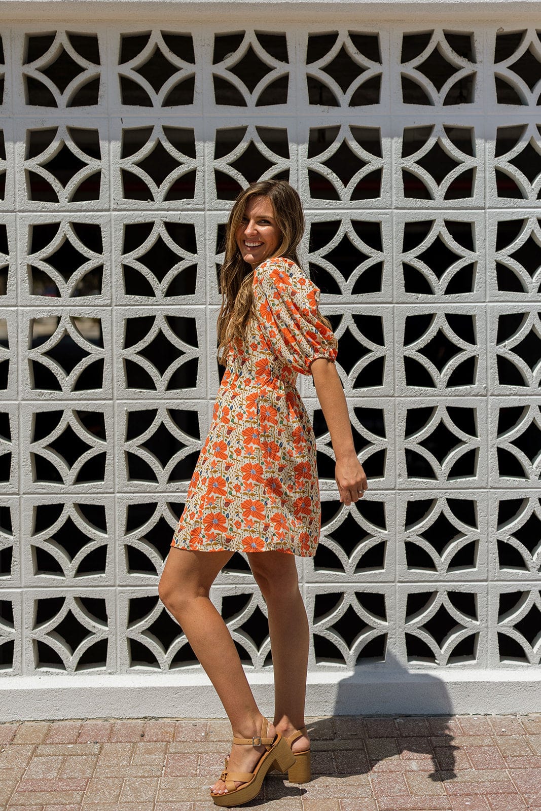 Petal Pusher Babydoll Dress