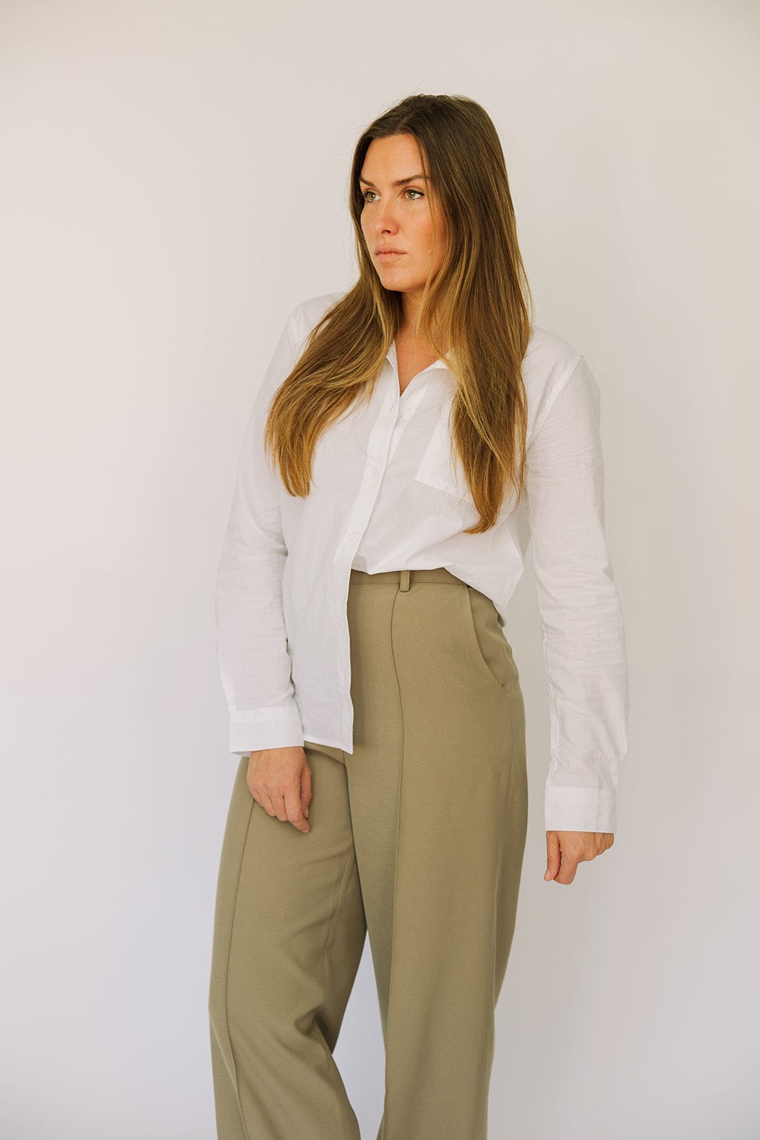 Classic White Button Down