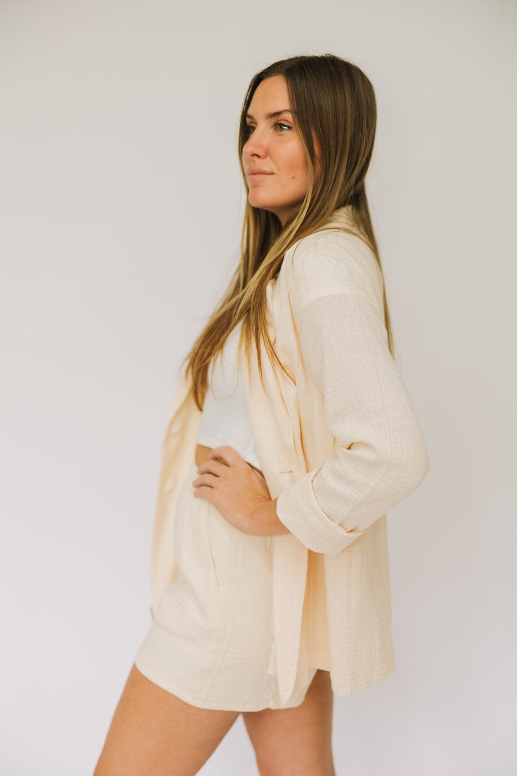 Soft Neutral Shorts