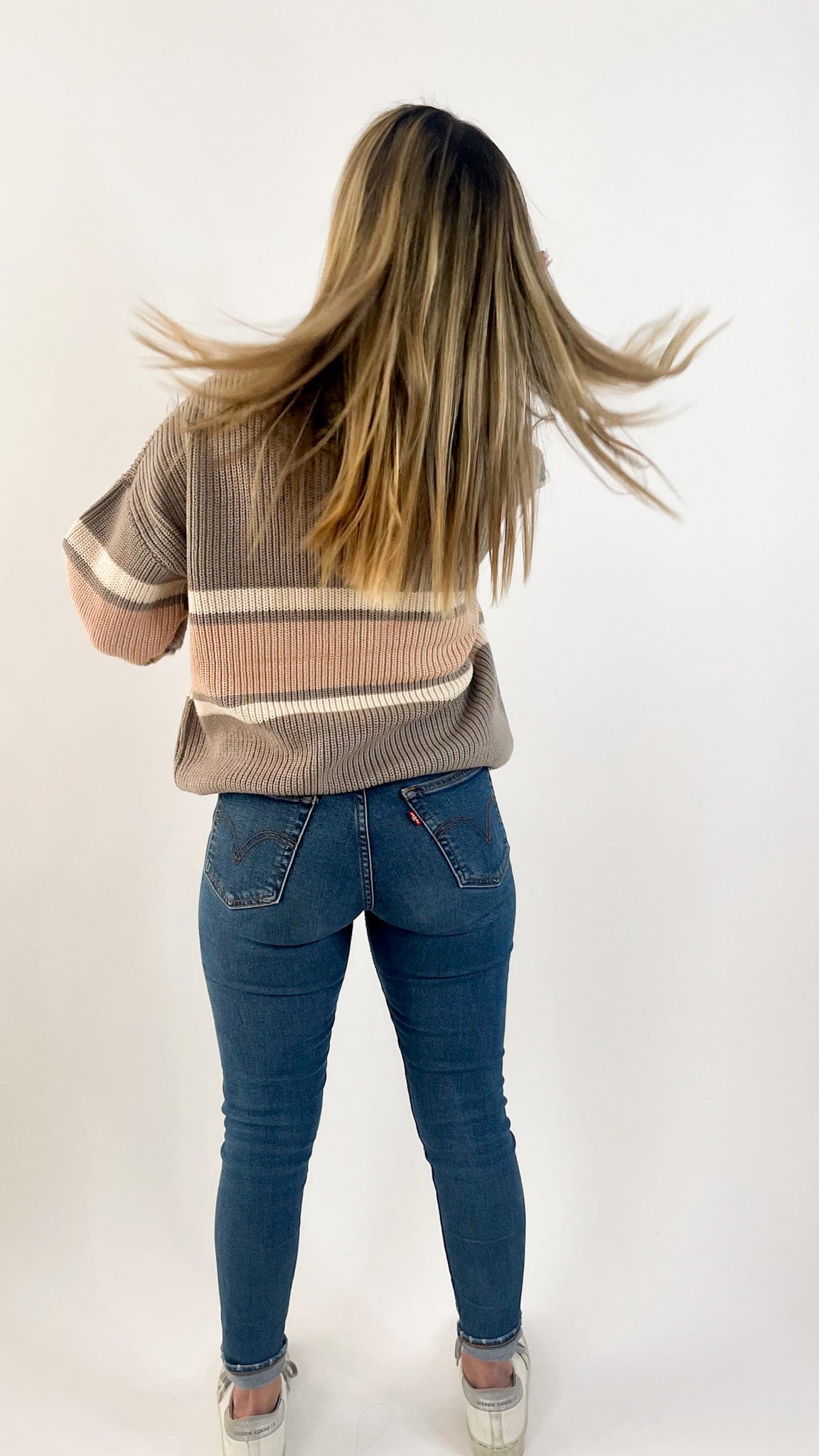 Varsity Stripe Sweater