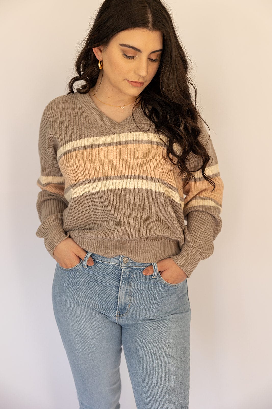 Varsity Stripe Sweater