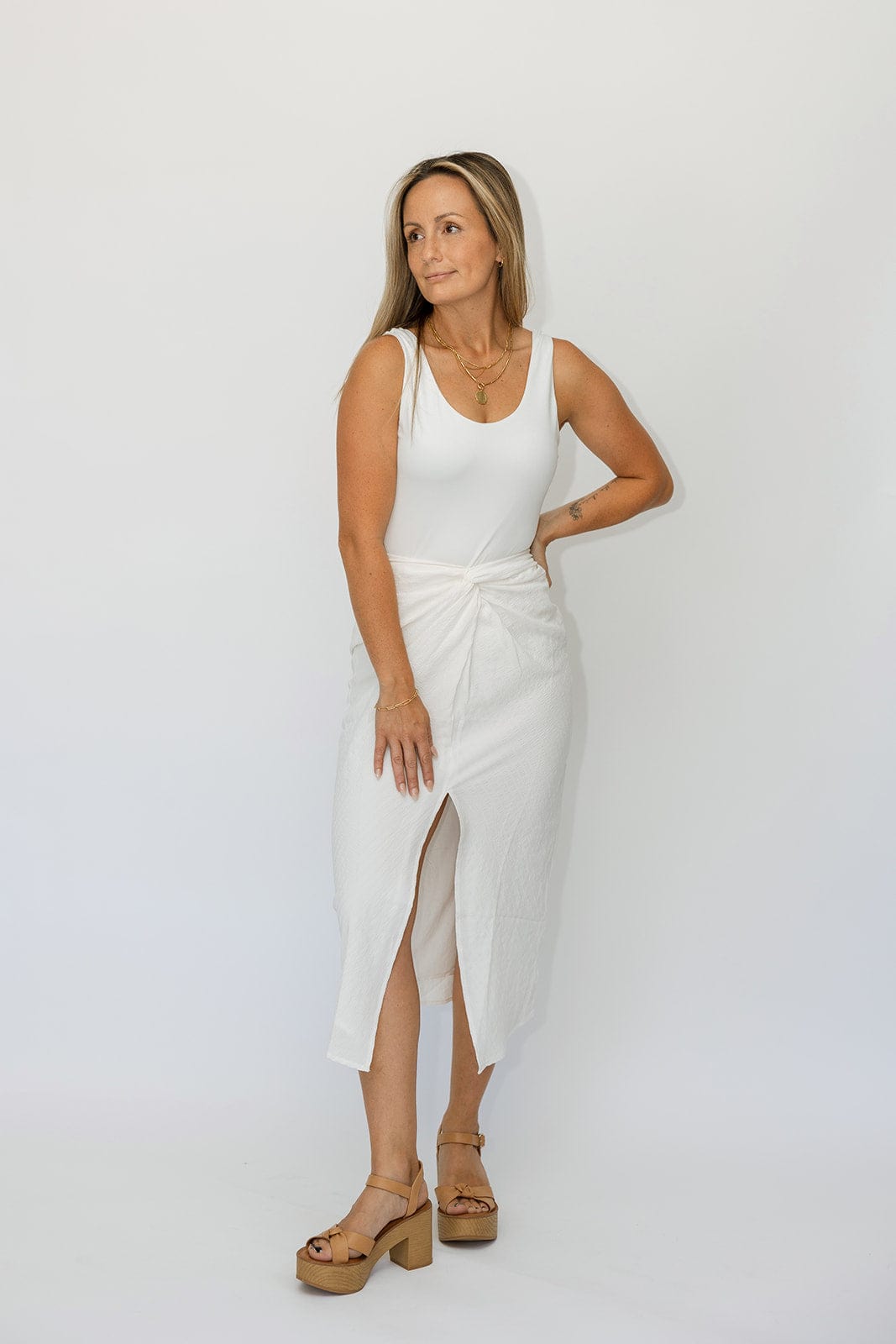 Ballua Essential White Body Suit
