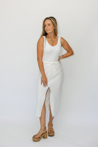 Ballua Essential White Body Suit
