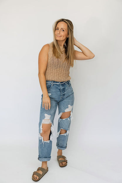Effortless Luxe Knit Sweater Tank
