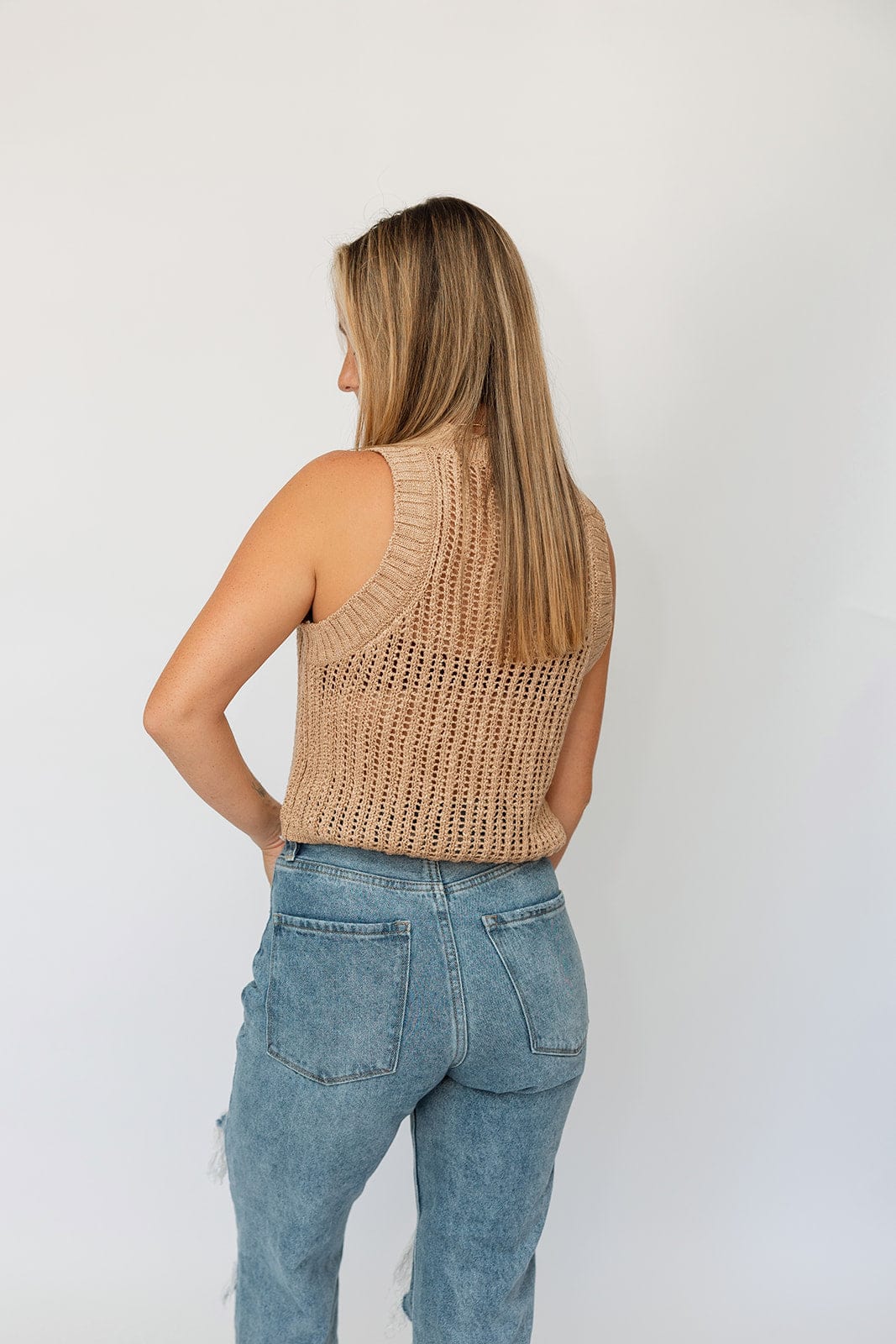 Effortless Luxe Knit Sweater Tank