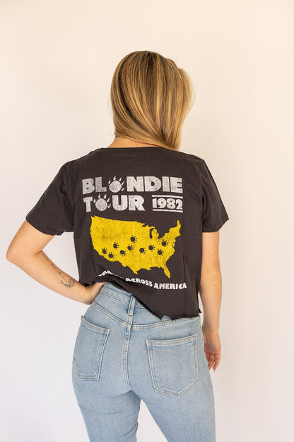 Blondie 82' Tour Crop Tee